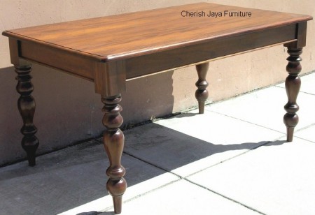 Code: DG 009-M Name: Dining Table Size: W=180 x D=95 x H=75 cm Wood: Solid Mahogany wood.﻿